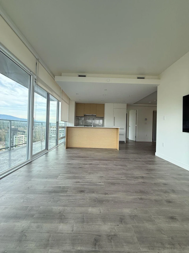 Finished condo interior