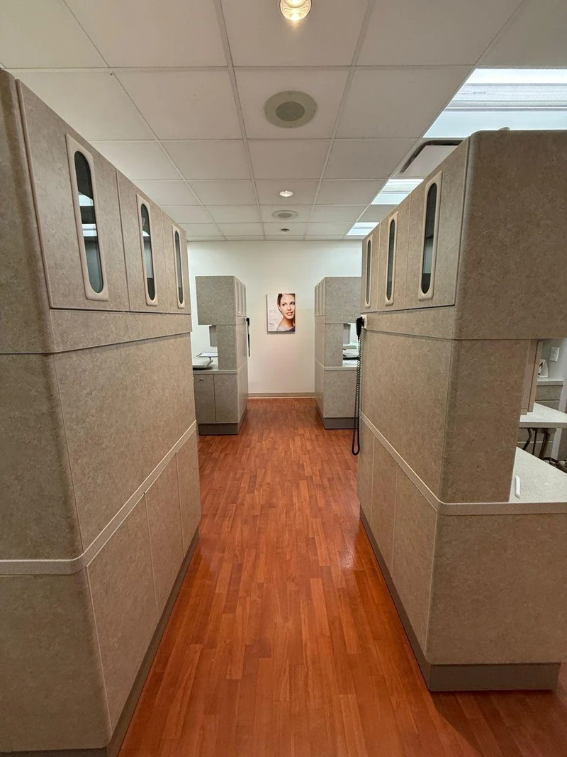 Finished commercial interior