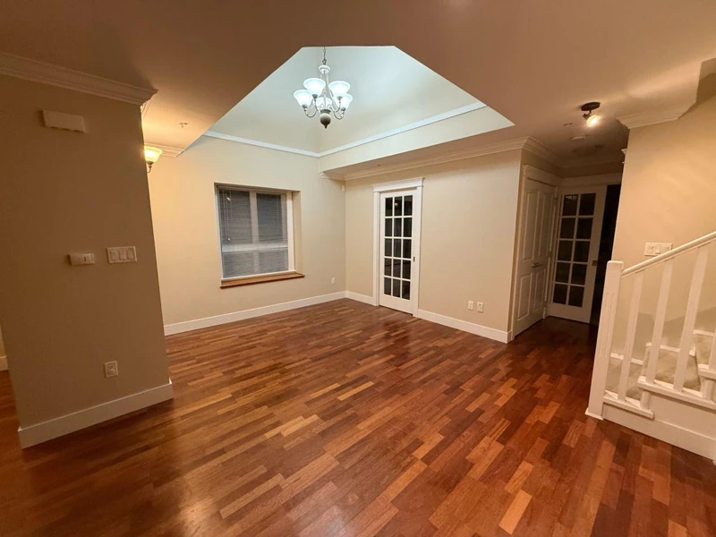 Finished residential interior
